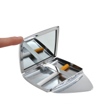 High Quality Metal Cigarette Case With Double Clips